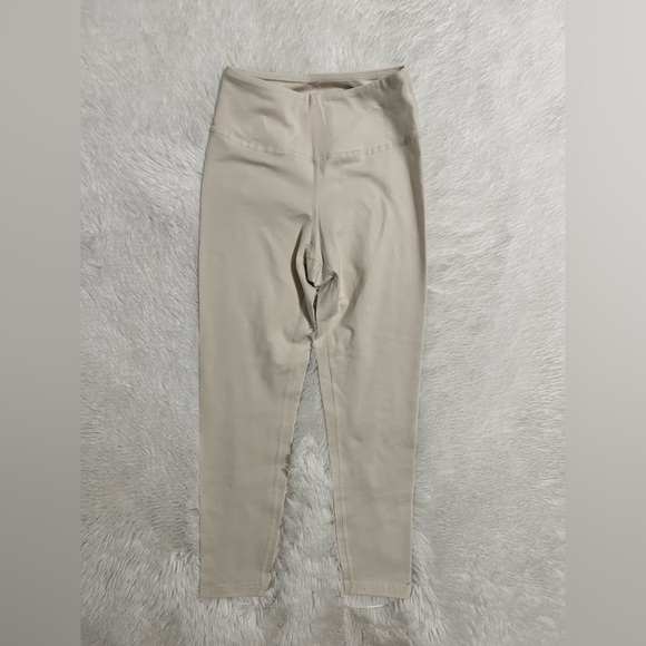 MATE The Label Organic Stretch Midi Leggings - Bone - Picture 7 of 14